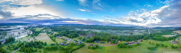 Dalarna Sunset Dimma