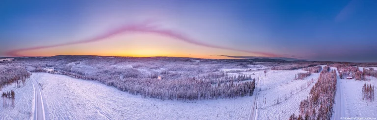 Sunset Colors Soldnedgang Varmland