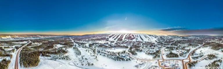 Pano Winter In Salen Sweden